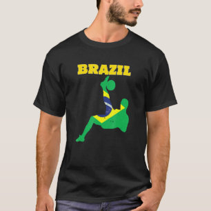 T-shirt Brésil Football Brésil garçon brésilien