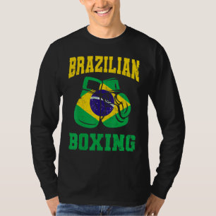 T-shirt Brésil Gants de boxe Brésil Pride Hommes Femmes
