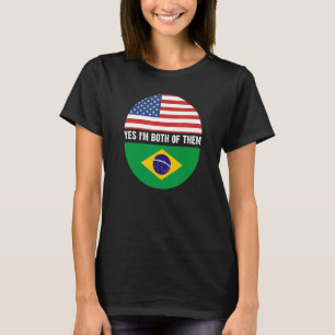 T-shirt Brésil hommes Brésil drapeau femmes Brésil tee