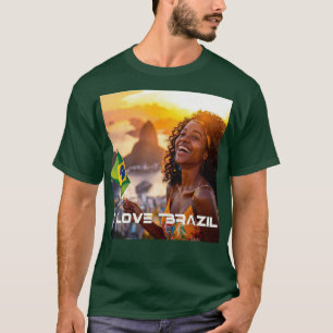 T-SHIRT BRÉSIL - J'AIME LE BRÉSIL