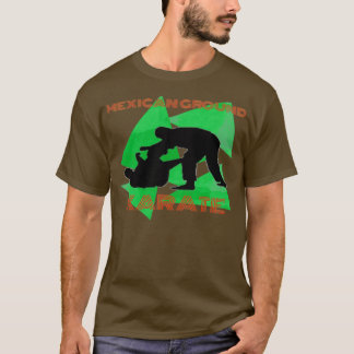 T-shirt Brésil Jiu Jitsu Mexicain Ground Karate BJJ