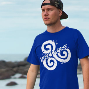 T-shirt Bretagne Bretagne Triskele Triskelion Celtic Desig