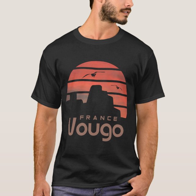 T-shirt Bretagne France Vougo (Devant)