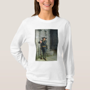 T-shirt Breton armé gardant un porche
