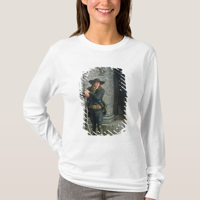 T-shirt Breton armé gardant un porche (Devant)