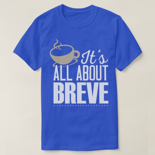 T-shirt Breve Coffee Loverx27s T (Design devant)