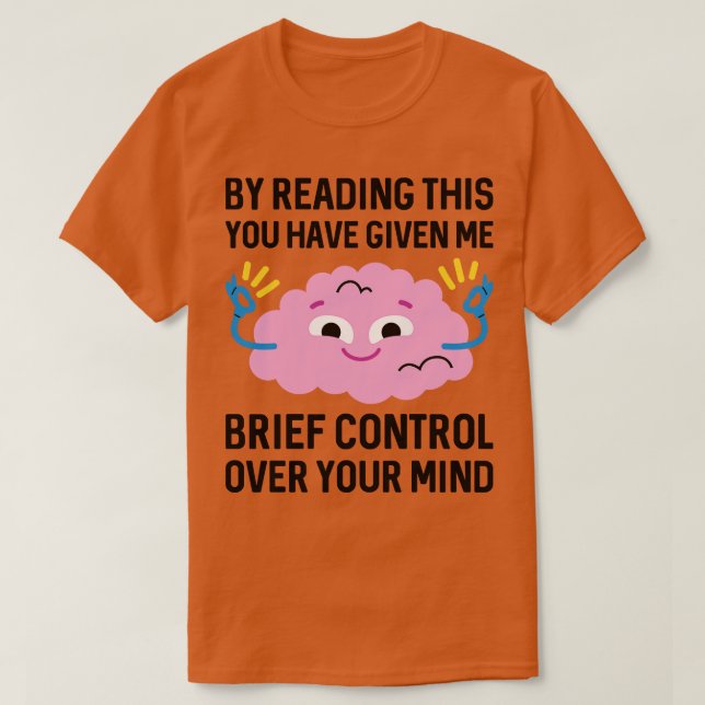 T-shirt Brève maîtrise de votre esprit 1 (Design devant)