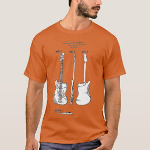 T-shirt Brevet de guitare Jazzmaster 