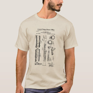 T-shirt Brevet US - Clarinet