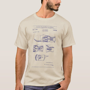 T-shirt Brevet US - Projectile de fusées