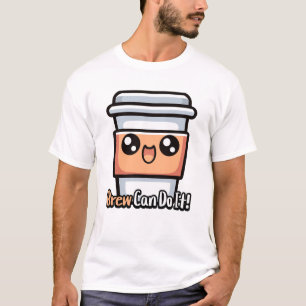 T-shirt Brew Peut Le Faire ! Pun café mignon