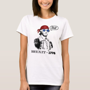 T-shirt Brexit 1776 George Washington Lunettes de soleil c