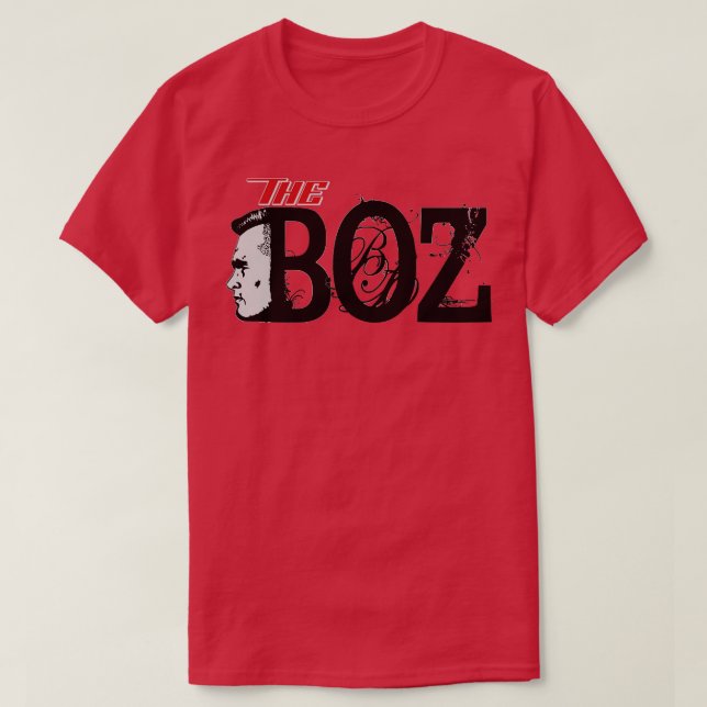 T-shirt Brian Bosworth The BOZ American (Design devant)