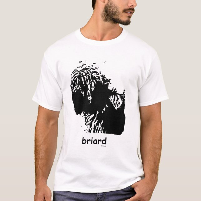 T-shirt Briard (Devant)