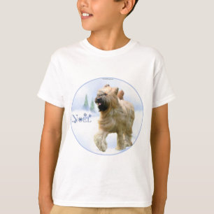 T-shirt Briard Noel
