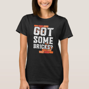 T-shirt Brick Brickmason Constructeur Bri