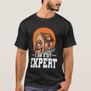 T-shirt Bricoleur Castor u2013 Expert humour en bricolage
