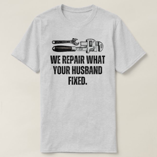 T-shirt Bricoleur drôle (Design devant)