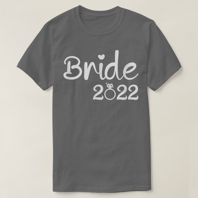 T-shirt Bride 2022 for wedding  (Design devant)