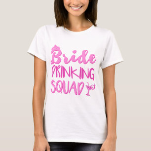 T-shirt Bride Boire Squad Bachelorette Party