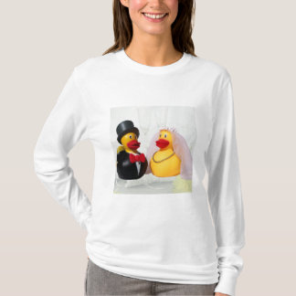 T-SHIRT ***BRIDE DE DESSIN ET DUCKIES DE CAOUTCHOUC DE GRO