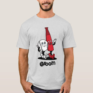 T-shirt Bride Groom Baseball & Bat Funny