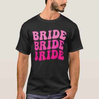 T-shirt Bride Super Retro I Do Crew Matching Bachelorette