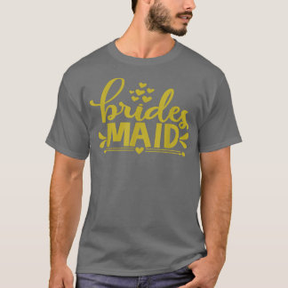 T-shirt Bride To Be Maid Of Honor Bridesmaids Wedding Hen