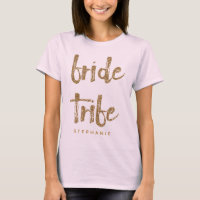 Bride Tribe Gold Parties scintillant Bachelorette