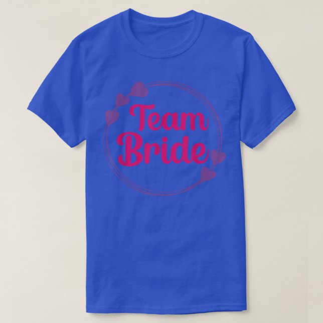 T-shirt Bridesma de l'équipe de brigade de bachelorette (Design devant)