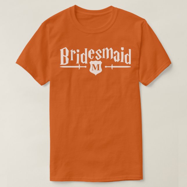 T-shirt Bridesmaid par Shirty38 (Design devant)