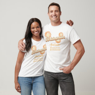 T-shirt Bridesman 60s les années 70 Disco Bachelorette