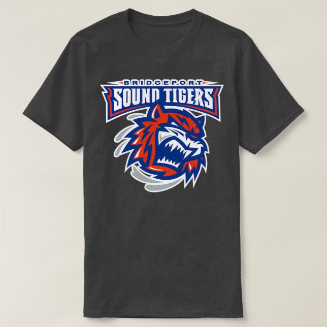 T-shirt Bridgeport Sound Tigers (Design devant)