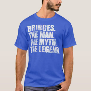 T-shirt BridgesBridges Nom de famille Bridges nom de famil