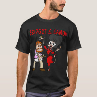 T-shirt Bridget et Eamon RTE Irishelevision Cartoon Chara