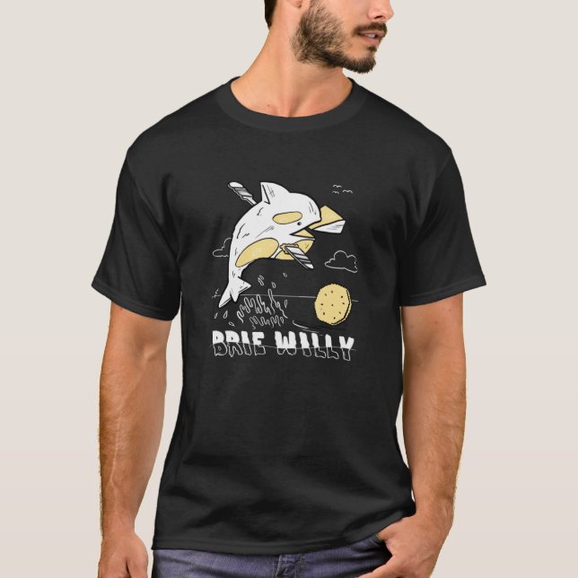 T-shirt Brie Willy (PUN PANTRY) (Devant)