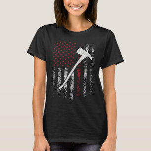 T-shirt Brigade des pompiers SAMU Police Militaire Drapeau