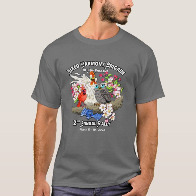T-shirt Brigade mixte Harmonie de la Nouvelle-Angleterre 2 (Devant)