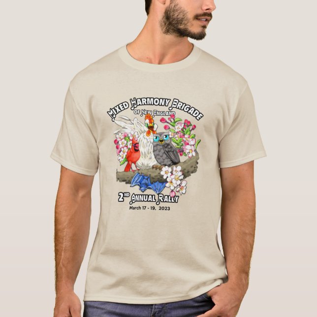 T-shirt Brigade mixte Harmonie de la Nouvelle-Angleterre 2 (Devant)