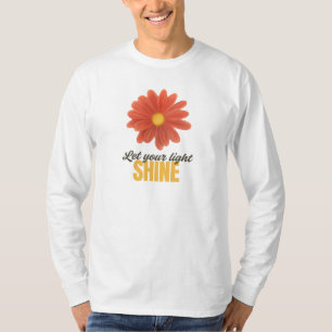 T-shirt Bright Bloom – Art de citation floral stimulant