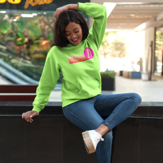 T-shirt Bright Retro Sunset 'Vivre ma meilleure vie à 21 a