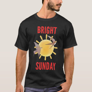 T-shirt Bright Sunday Soleil et Oiseaux