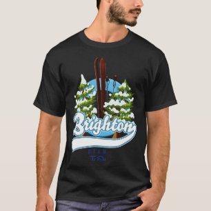 T-shirt Brighton Utah pour skier