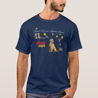 T-shirt Brillant avec le design des étoiles.