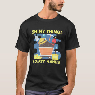 T-shirt Brillant Et Mains Sale Miner Bijoux Expert Ge
