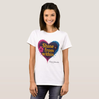 T-shirt Brille de l'intérieur - Inspirationnel Graphisme c