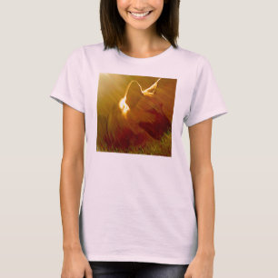 T-shirt Brille Sur Moi Berger Allemand Noir & Tan