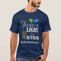 Brille une lumière sur l'autisme équipe de jumelag