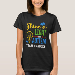 T-shirt Brille une lumière sur l'autisme équipe personnali