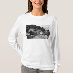 T-shirt Brinnon, vue de WA d'auberge olympique sur le